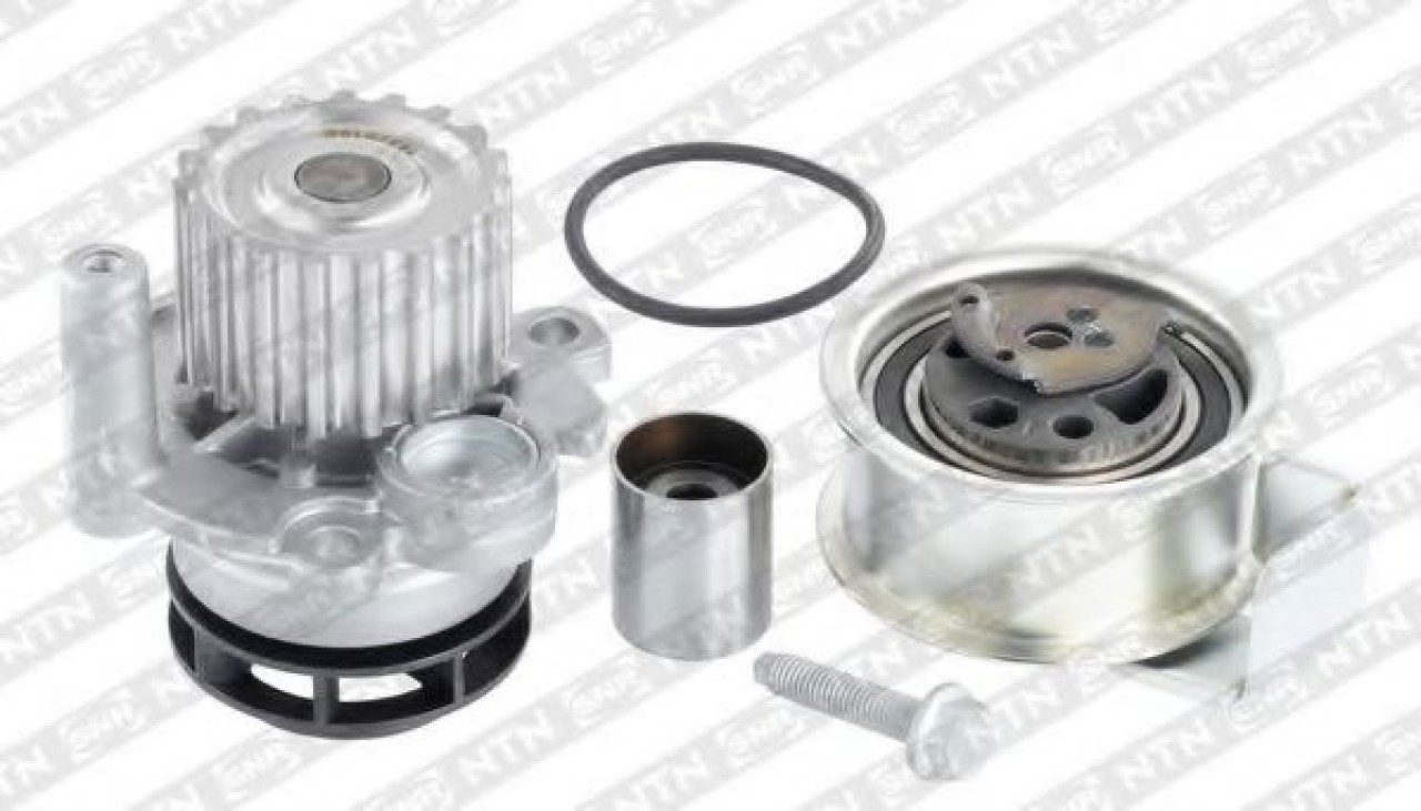 Set pompa apa + curea dintata VW BORA (1J2) (1998 - 2005) SNR KDP457.270 piesa NOUA