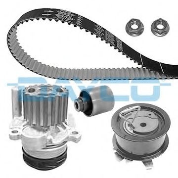 Set pompa apa + curea dintata VW BORA Combi (1J6) (1999 - 2005) DAYCO KTBWP2961 piesa NOUA