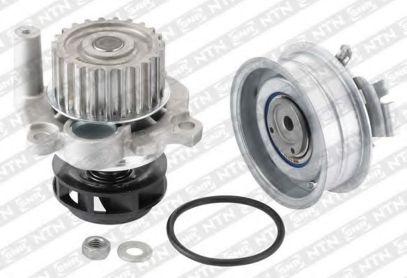 Set pompa apa + curea dintata VW BORA Combi (1J6) (1999 - 2005) SNR KDP457.321 piesa NOUA