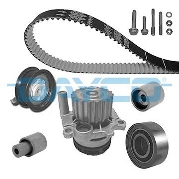 Set pompa apa + curea dintata VW BORA Combi (1J6) (1999 - 2005) DAYCO KTBWP3600 piesa NOUA