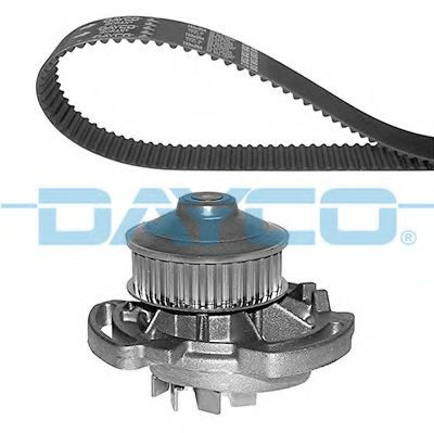 Set pompa apa + curea dintata VW GOLF III (1H1) (1991 - 1998) DAYCO KTBWP7180 piesa NOUA