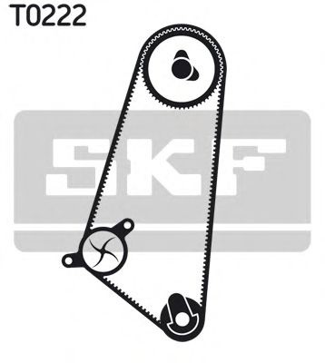 Set pompa apa + curea dintata VW GOLF III (1H1) (1991 - 1998) SKF VKMC 01103 piesa NOUA