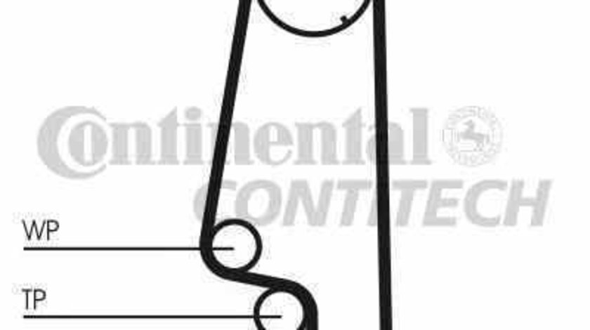 Set pompa apa + curea dintata VW GOLF III Variant 1H5 CONTITECH CT846WP3
