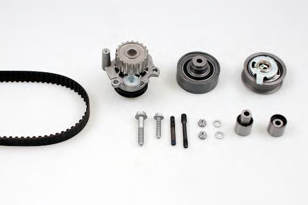 Set pompa apa + curea dintata VW GOLF IV Variant (1J5) (1999 - 2006) HEPU PK05491 piesa NOUA