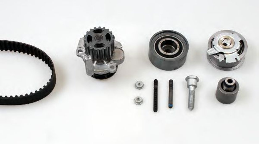 Set pompa apa + curea dintata VW GOLF V (1K1) (2003 - 2009) HEPU PK06542 piesa NOUA