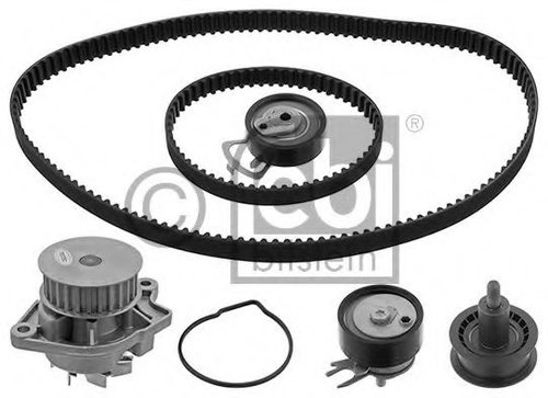 Set pompa apa + curea dintata VW NEW BEETLE Cabriolet (1Y7) (2002 - 2010) FEBI BILSTEIN 45118 piesa ...