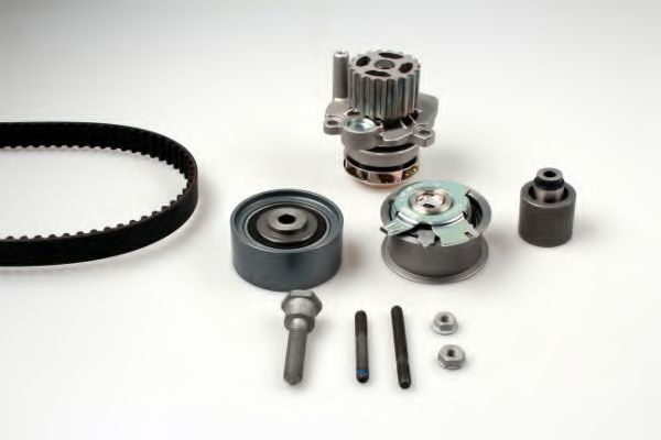 Set pompa apa + curea dintata VW PASSAT (3C2) (2005 - 2010) HEPU PK05697 piesa NOUA