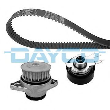 Set pompa apa + curea dintata VW POLO (6N1) (1994 - 1999) DAYCO KTBWP3550 piesa NOUA