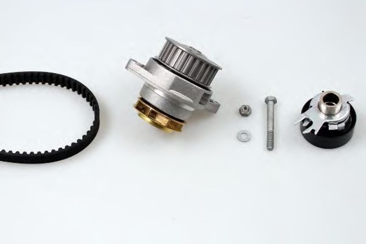 Set pompa apa + curea dintata VW POLO (6N1) (1994 - 1999) HEPU PK05401 piesa NOUA