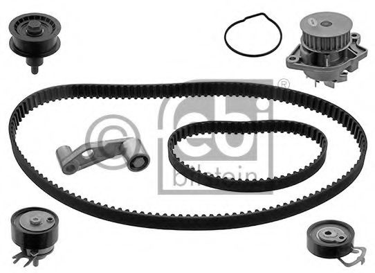 Set pompa apa + curea dintata VW POLO (6N2) (1999 - 2001) FEBI BILSTEIN 32737 piesa NOUA