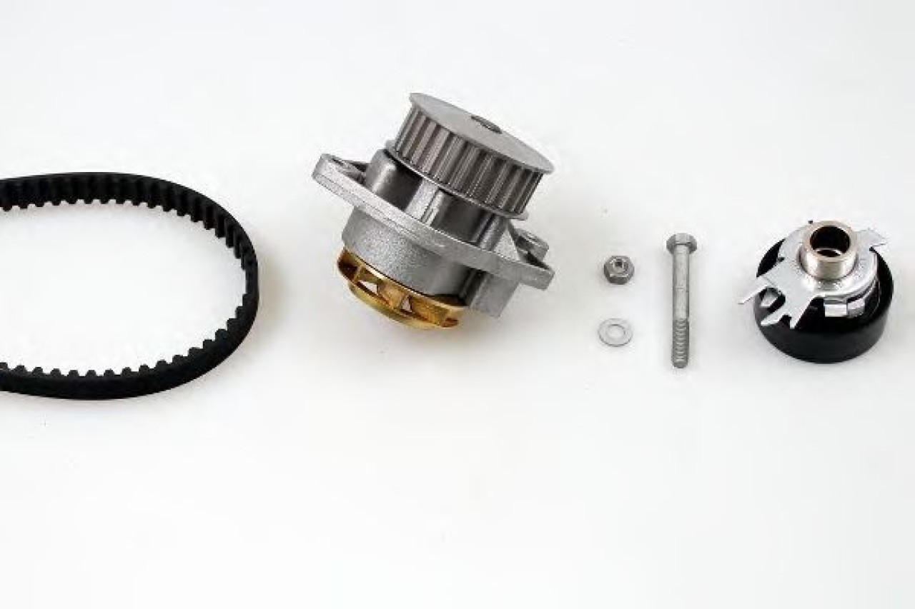 Set pompa apa + curea dintata VW POLO (6N2) (1999 - 2001) HEPU PK05411 piesa NOUA