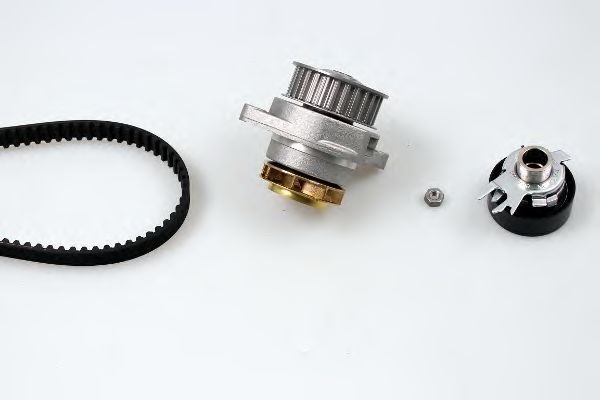 Set pompa apa + curea dintata VW POLO Variant (6KV5) (1997 - 2001) HEPU PK05402 piesa NOUA