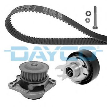 Set pompa apa + curea dintata VW POLO Variant (6KV5) (1997 - 2001) DAYCO KTBWP2551 piesa NOUA