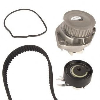 Set pompa apa + curea dintata VW POLO Variant (6KV5) (1997 - 2001) GRAF KP676-1 piesa NOUA