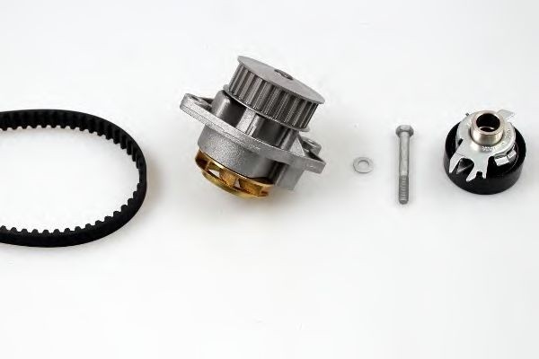 Set pompa apa + curea dintata VW POLO Variant (6KV5) (1997 - 2001) HEPU PK05410 piesa NOUA