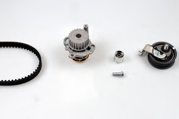 Set pompa apa + curea dintata VW SHARAN (7M8, 7M9, 7M6) (1995 - 2010) HEPU PK05471 piesa NOUA