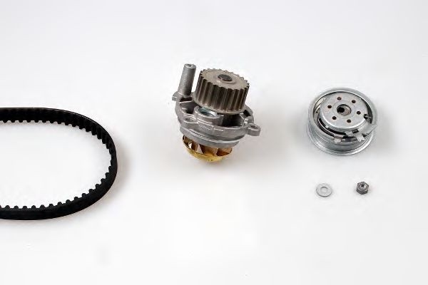 Set pompa apa + curea dintata VW TOURAN (1T1, 1T2) (2003 - 2010) HEPU PK05720 piesa NOUA