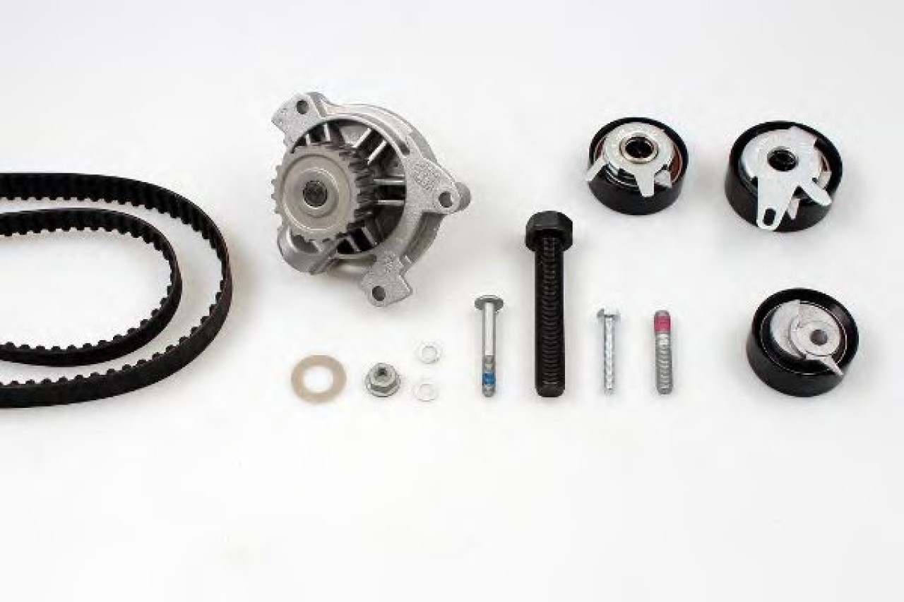Set pompa apa + curea dintata VW TRANSPORTER IV bus (70XB, 70XC, 7DB, 7DW, 7DK) (1990 - 2003) HEPU PK05740 piesa NOUA