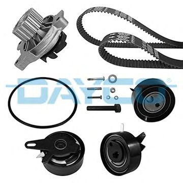 Set pompa apa + curea dintata VW TRANSPORTER IV bus (70XB, 70XC, 7DB, 7DW, 7DK) (1990 - 2003) DAYCO KTBWP4890 piesa NOUA