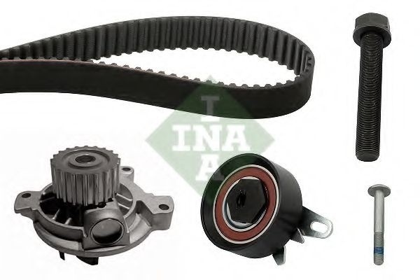 Set pompa apa + curea dintata VW TRANSPORTER IV bus (70XB, 70XC, 7DB, 7DW, 7DK) (1990 - 2003) INA 530 0406 30 piesa NOUA