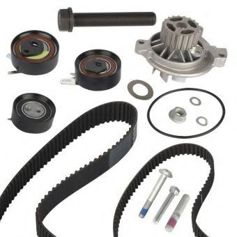 Set pompa apa + curea dintata VW TRANSPORTER IV bus (70XB, 70XC, 7DB, 7DW, 7DK) (1990 - 2003) GRAF KP758-1 piesa NOUA