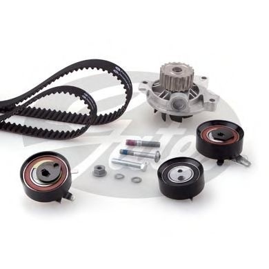 Set pompa apa + curea dintata VW TRANSPORTER IV bus (70XB, 70XC, 7DB, 7DW, 7DK) (1990 - 2003) GATES KP15323XS piesa NOUA