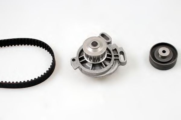 Set pompa apa + curea dintata VW TRANSPORTER IV platou / sasiu (70XD) (1990 - 2003) HEPU PK05280 piesa NOUA