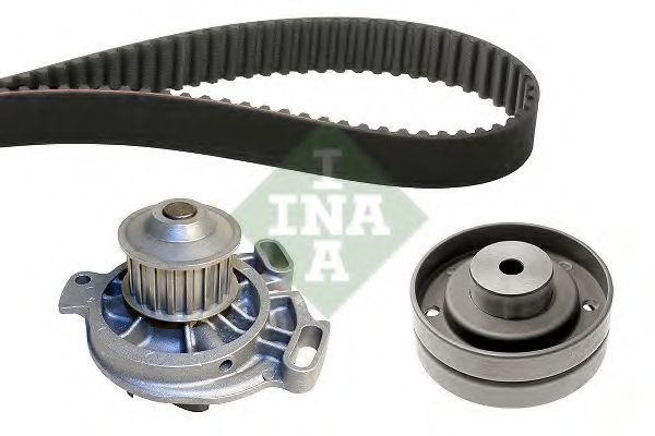 Set pompa apa + curea dintata VW TRANSPORTER IV caroserie (70XA) (1990 - 2003) INA 530 0153 30 piesa NOUA