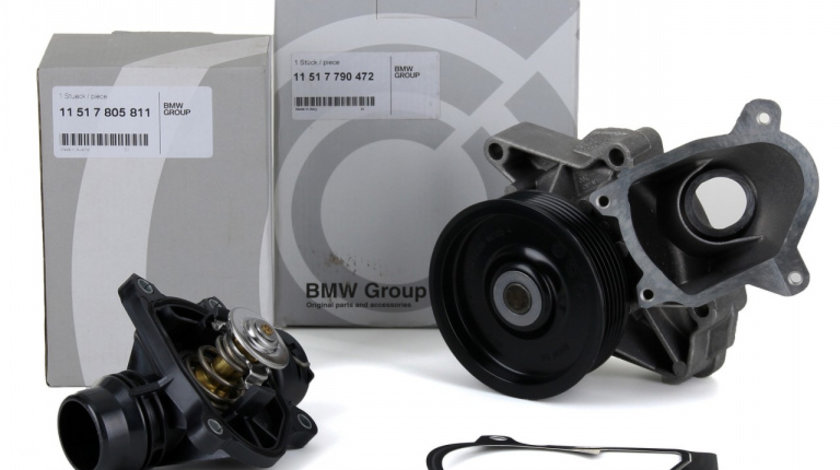 Set Pompa Apa + Termostat Oe Bmw Seria 3 E90 2004-2011 11517790472 + 11517805811