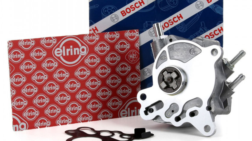 Set Pompa Vacuum Bosch F 009 D02 804 + Garnitura Pompa Vacuum Elring Audi A6 C6 2004-2011 485.190