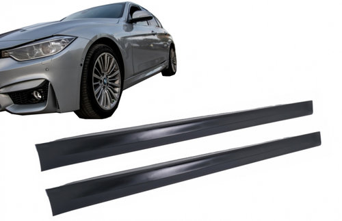Set Praguri Laterale Compatibil Cu Bmw Seria 3 F30 F31 2011-2019 Sedan Touring SSBMF30MCN