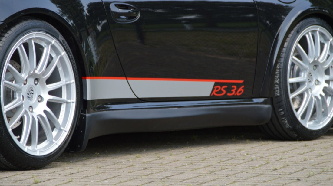 Set Praguri Laterale plastic ABS , nu se potriveste pe Turbo si 4S Modelle se potriveste . pentru Porsche 911, 997 incepand cu anul 2004-2008 Coupe + Cabrio cod produs INE-930050-ABS