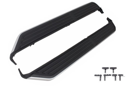 Set Praguri Trepte Laterale Off-Raod Compatibil Cu Land Rover Range Rover Discovery 3 & 4 L319 2...