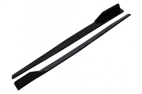 Set Prelungiri Extensii Praguri Laterale Compatibil Cu Toyota Corolla 12 2019→ Negru Lucios SSTOCO
