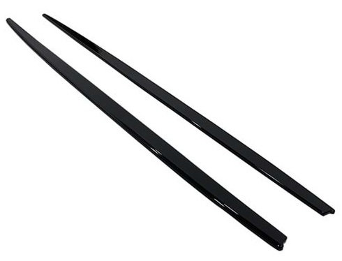 Set Prelungiri Ornament Praguri Laterale Tuning 205CM Negru Lucios PRG1009-205