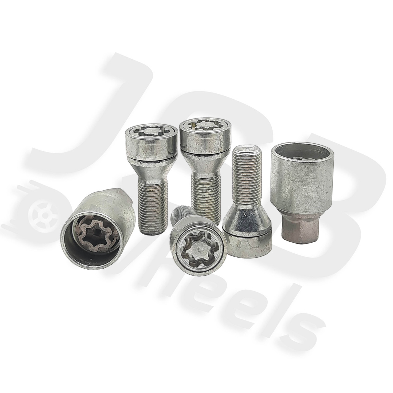 Set prezoane antifurt Starlock cu 2 chei M14x1.25 BMW, Mini