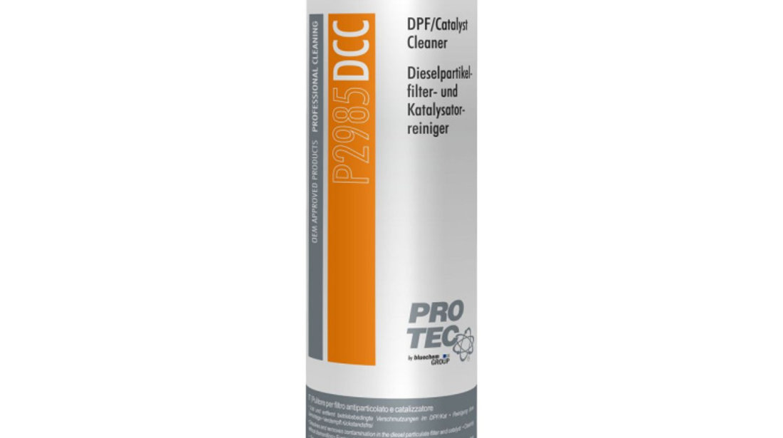 Set Pro Tec DPF Super Clean Aditiv Curatare Filtru Particule 375ML PRO6171 + Pro Tec DPF Catalyst Spray Curatare Filtru Particule 400ML PRO2985