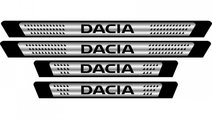 Set Protectie Praguri Sticker Crom Dacia