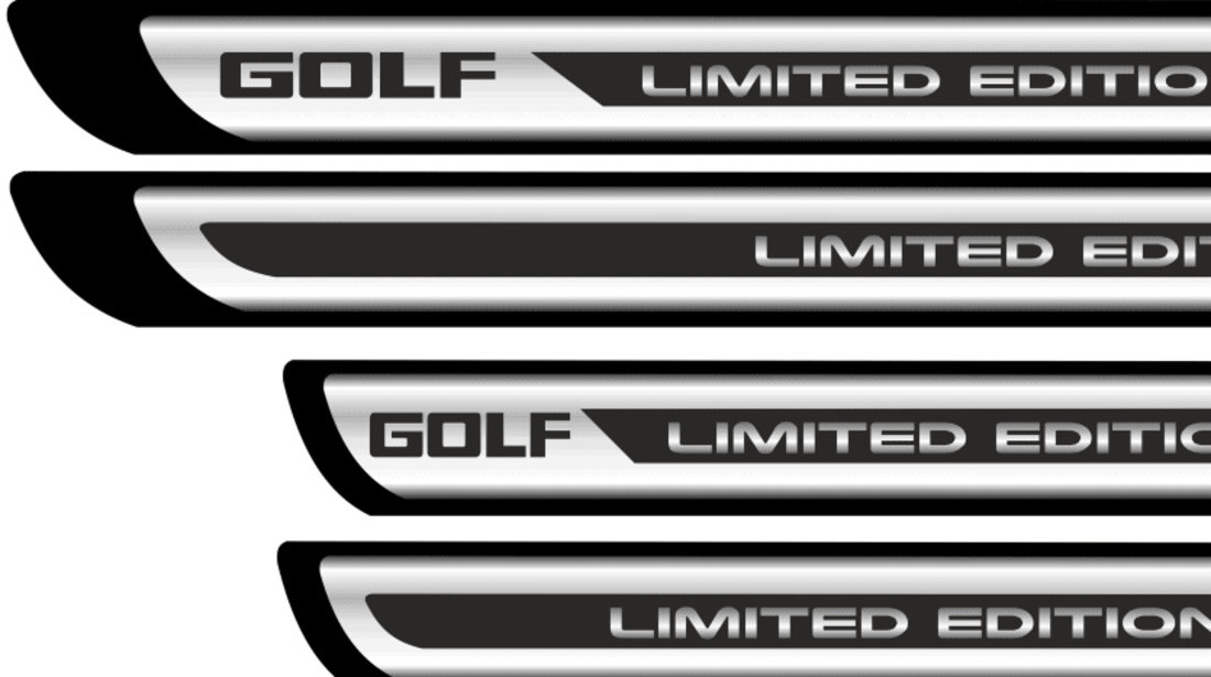 Set Protectie Praguri Sticker Crom Golf Limited Edition SN-PPC13
