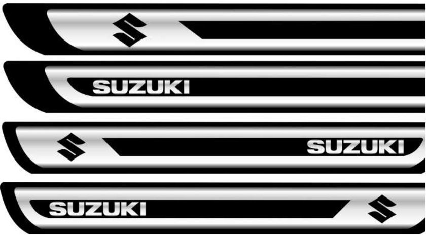 Set Protectie Praguri Sticker Crom Suzuki SN-PPC142