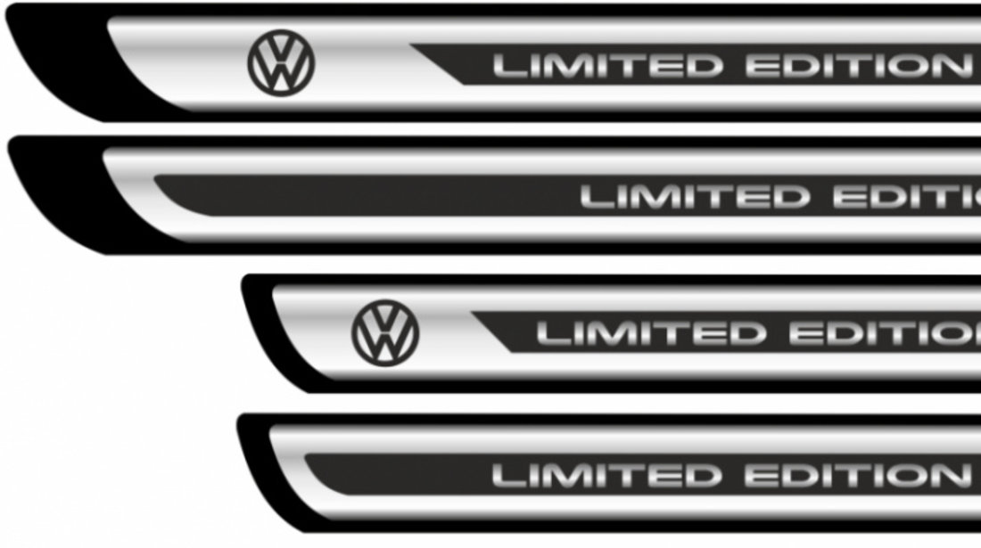 Set Protectie Praguri Sticker Crom Volkswagen Limited Edition SN-PPC33