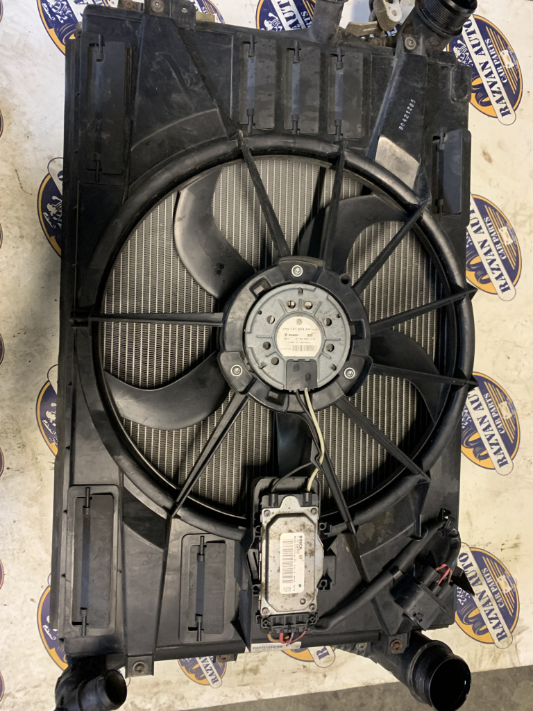 Set Radiatoare + Ventilator Volkswagen Golf 6 Plus 1.6 Motorina 2020, 1K0820411N / 1K0121251DD / 1K0121203AN