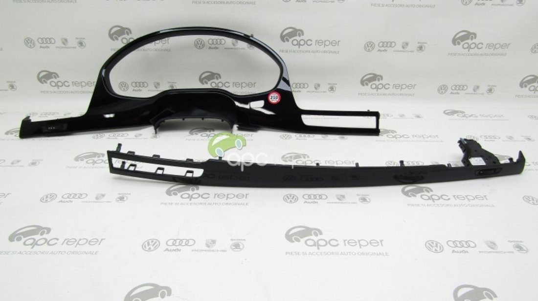 Set Rama / Ornamente Ceasuri Bord Audi A8 4H D4 - Cod: 4H1853191 - 4H1859192