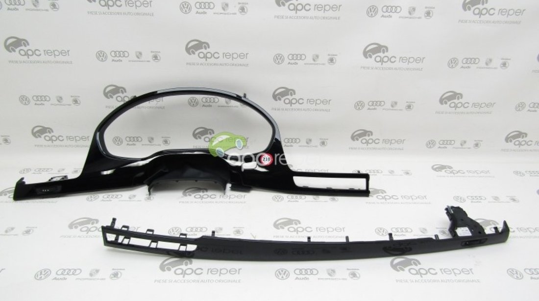 Set Rama / Ornamente Ceasuri Bord Audi A8 4H D4 - Cod: 4H1853191 - 4H1859192