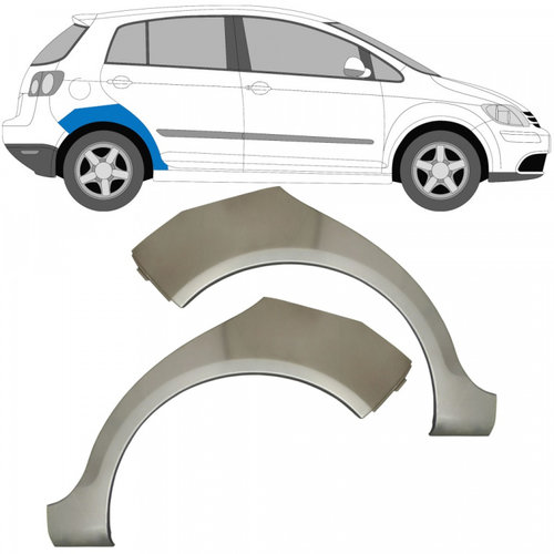 Set Reparatie Aripa Spate Dreapta + Stanga Blic Volkswagen Golf Plus 2005-2013 4/5 Usi 6504-03-95335...
