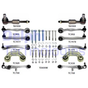 Set reparatie, BARA stabilizatoare punte fata (TC1400KIT DELPHI) AUDI,VW