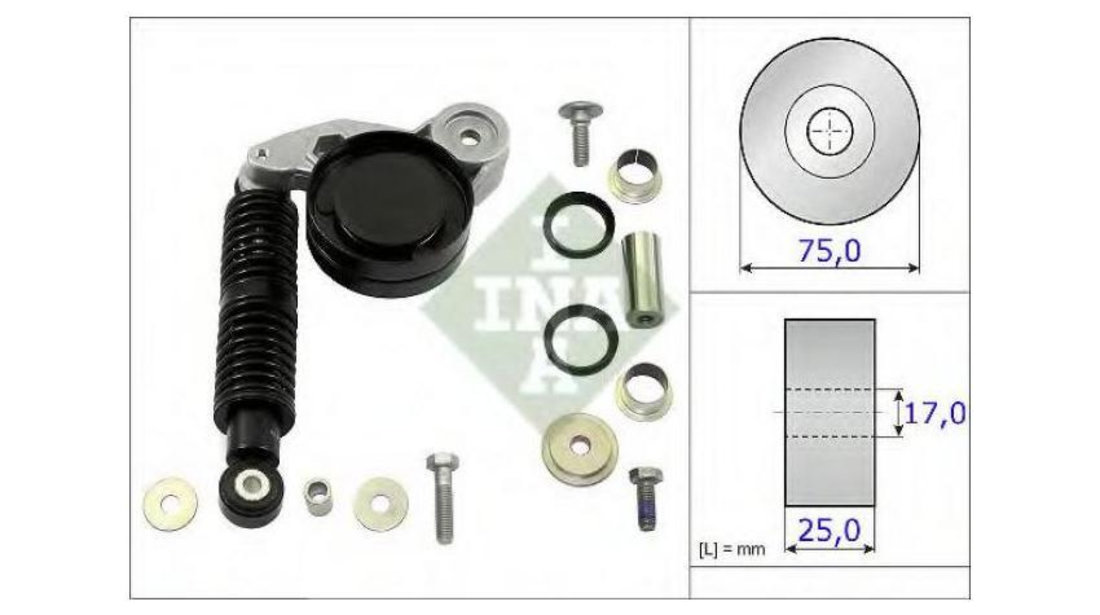 Set reparatie, brat tensionare curea trapezoidala Audi AUDI A4 (8D2, B5) 1994-2001 #2 533011810