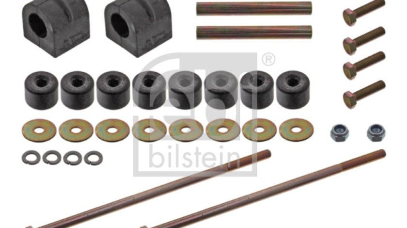 Set reparatie, bucsa BARA stabilizatoare Axa fata ambele parti (07568 FEBI BILSTEIN) MERCEDES-BENZ