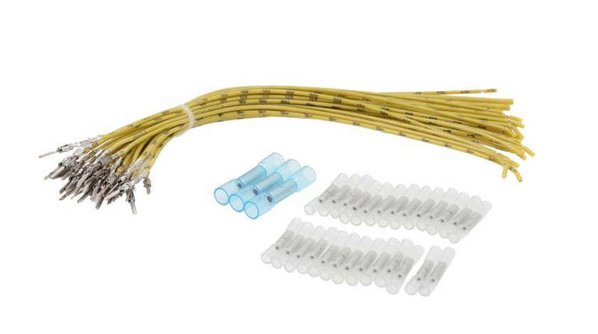 Set reparatie cabluri pentru usa fata (200mm, cu 29 pini, cu acoperire, stanga/dreapta) FORD GALAXY; SEAT ALHAMBRA; VW SHARAN intre 1995-2010