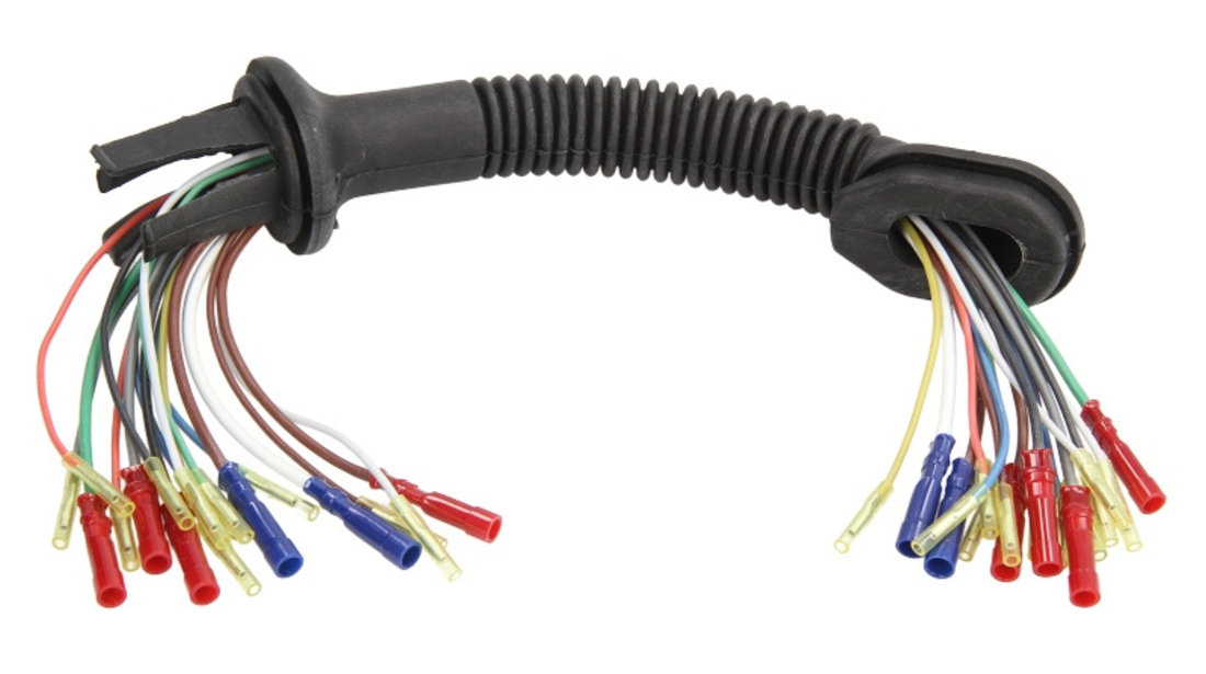Set reparatie cabluri portbagaj (350mm, cu 1 pini, cu acoperire) AUDI A6 intre 1994-2005 cod intern: CI7284CD